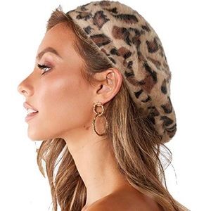 CHIC LEOPARD PRINT BERET